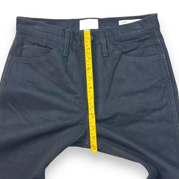 FRAME Jeans Woman’s Size 27 Le Italian True Straight Leg High Rise Black New - Picture 8 of 16